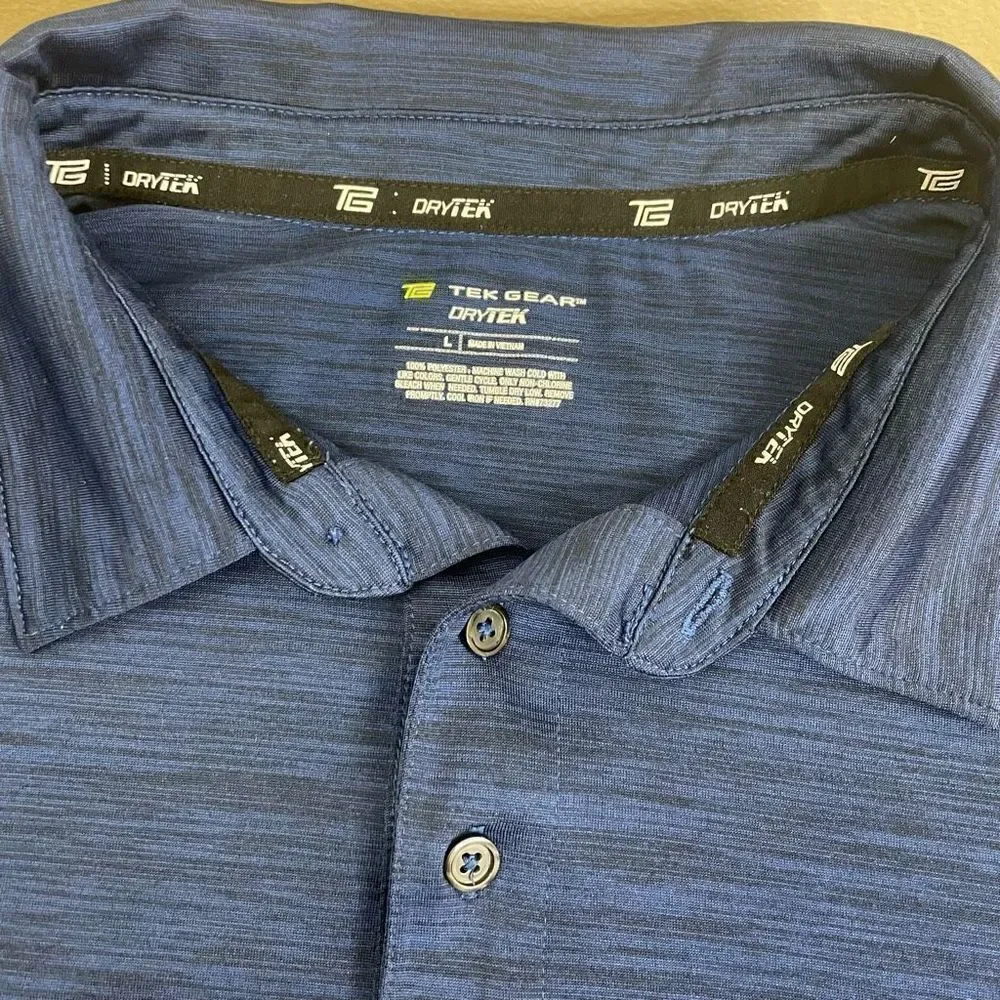 DryTek|Classic Fit|Golf Polo|Moisture Wicking|Quick Dry
